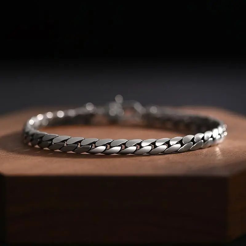 Pulseira de Prata Argent Flow MR 213