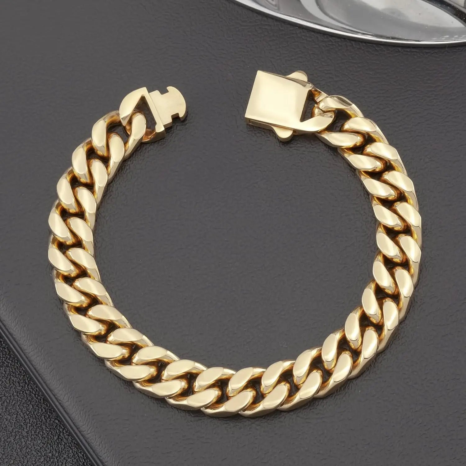 Pulseira Ouro 18K Dubai 8mm MR 258