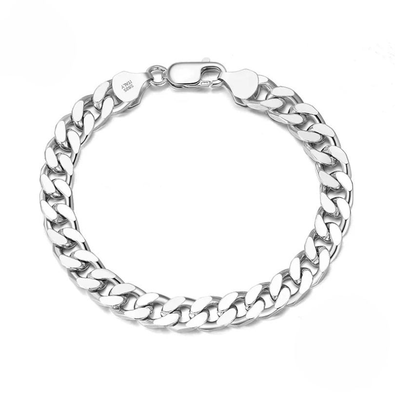 Pulseira Prata Essence 7mm MR 222