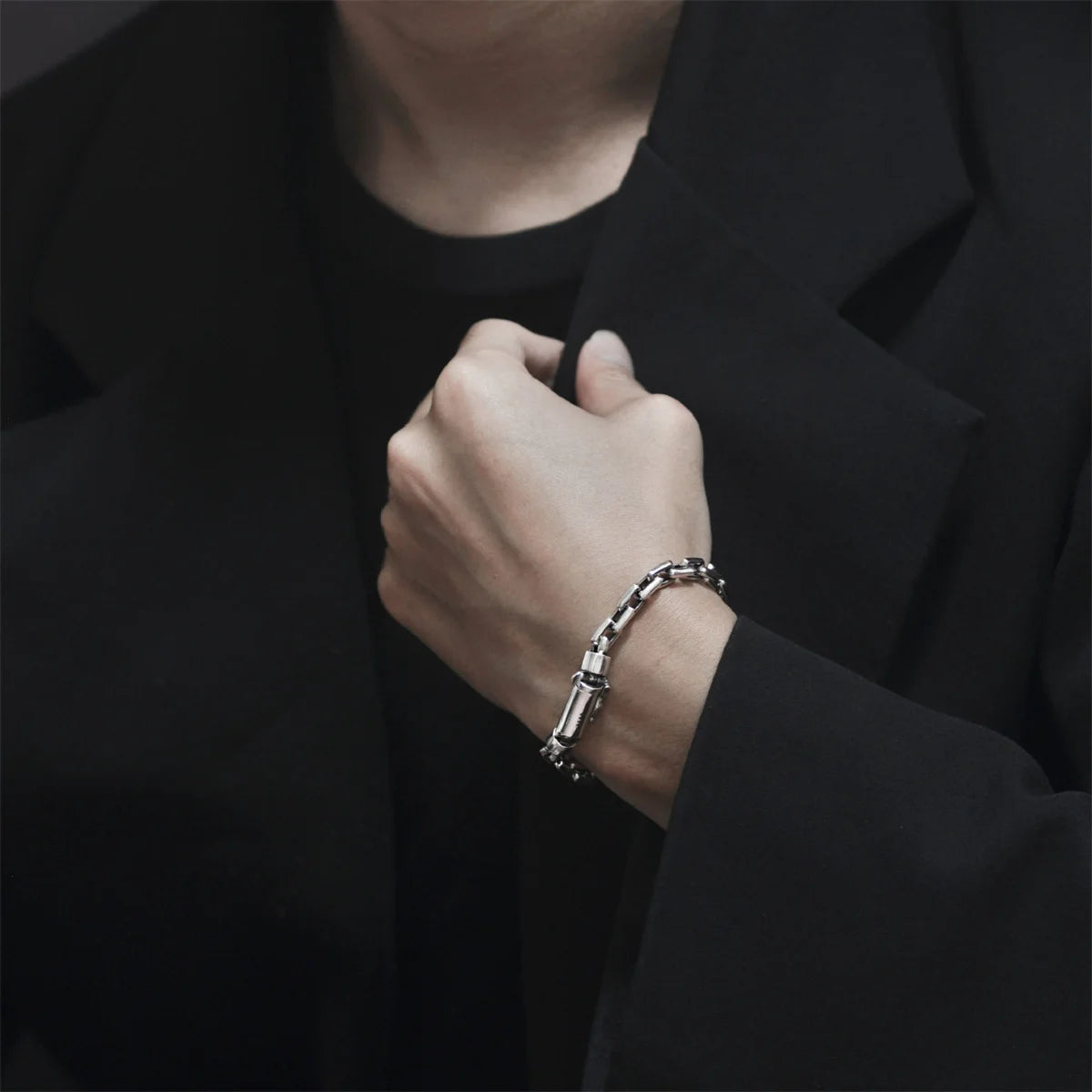 Pulseira Prata Magna MR 119