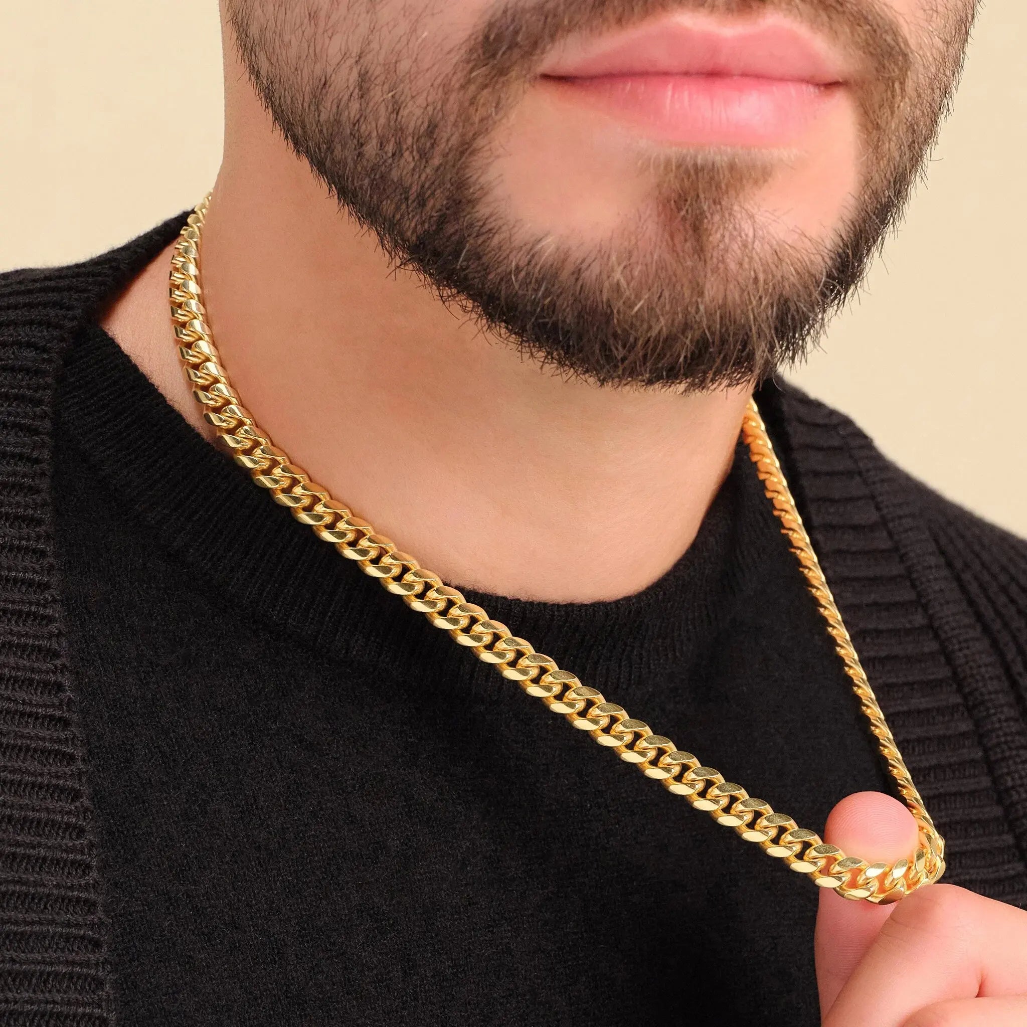 Corrente Ouro 18K Aurora 8mm MR 249