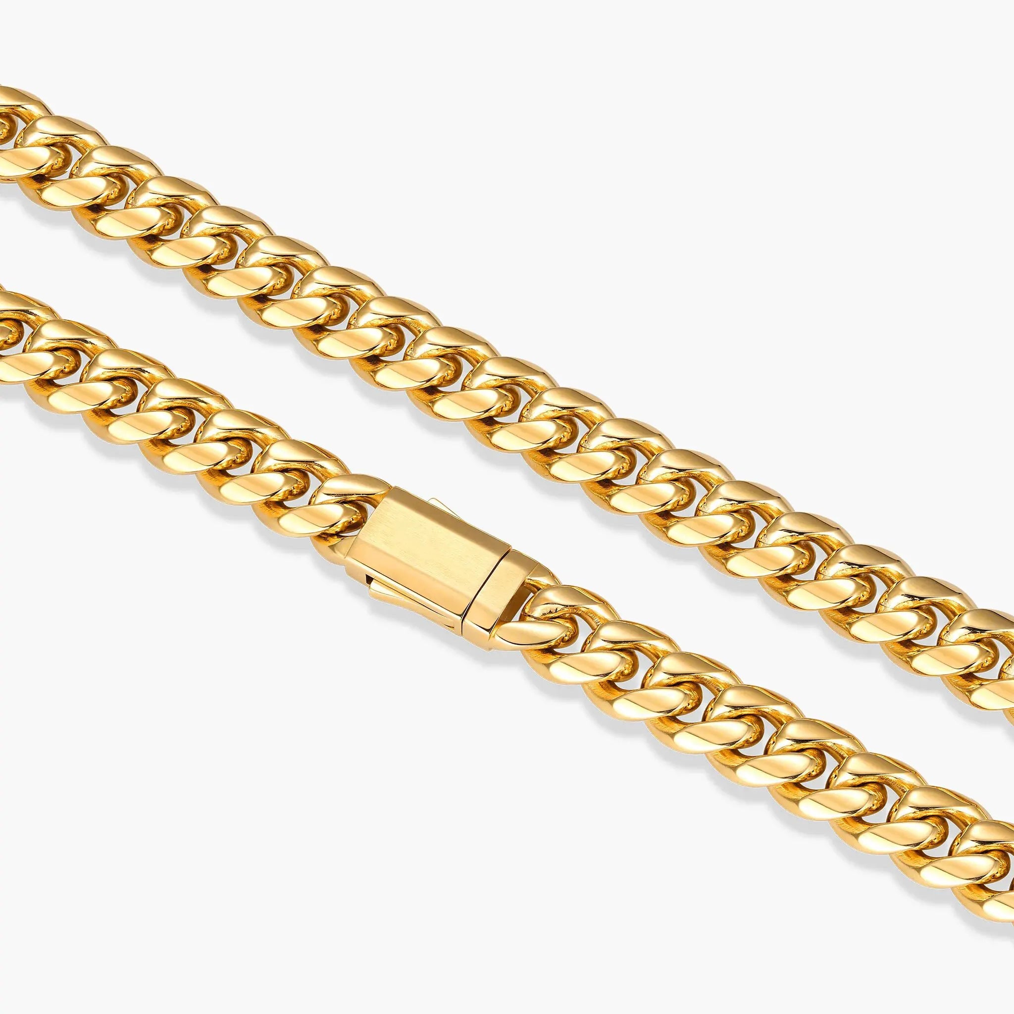 Corrente Ouro 18K Dubai 8mm MR 249
