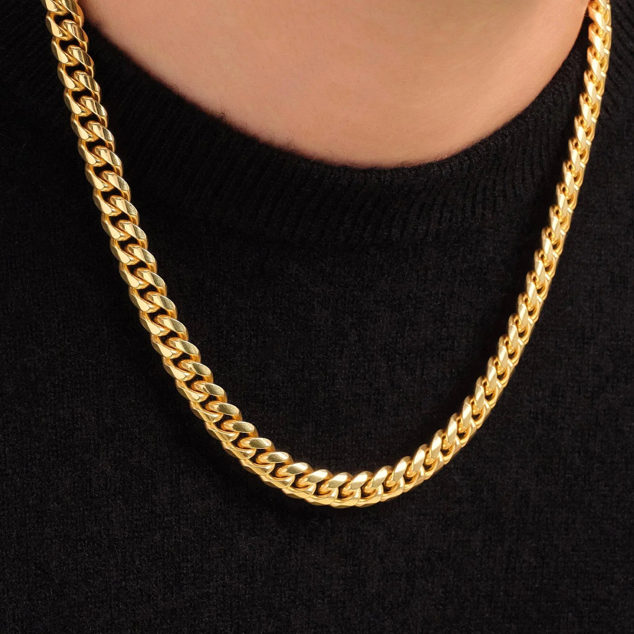 Corrente Ouro 18K Dubai 8mm MR 249