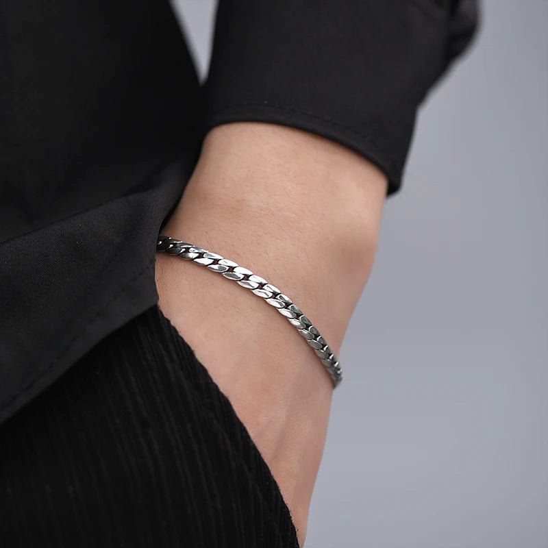 Pulseira de Prata Argent Flow MR 213 - MR SOUL
