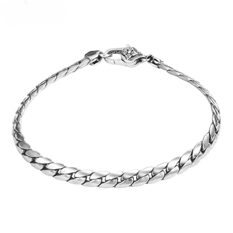Pulseira de Prata Argent Flow MR 213 - MR SOUL