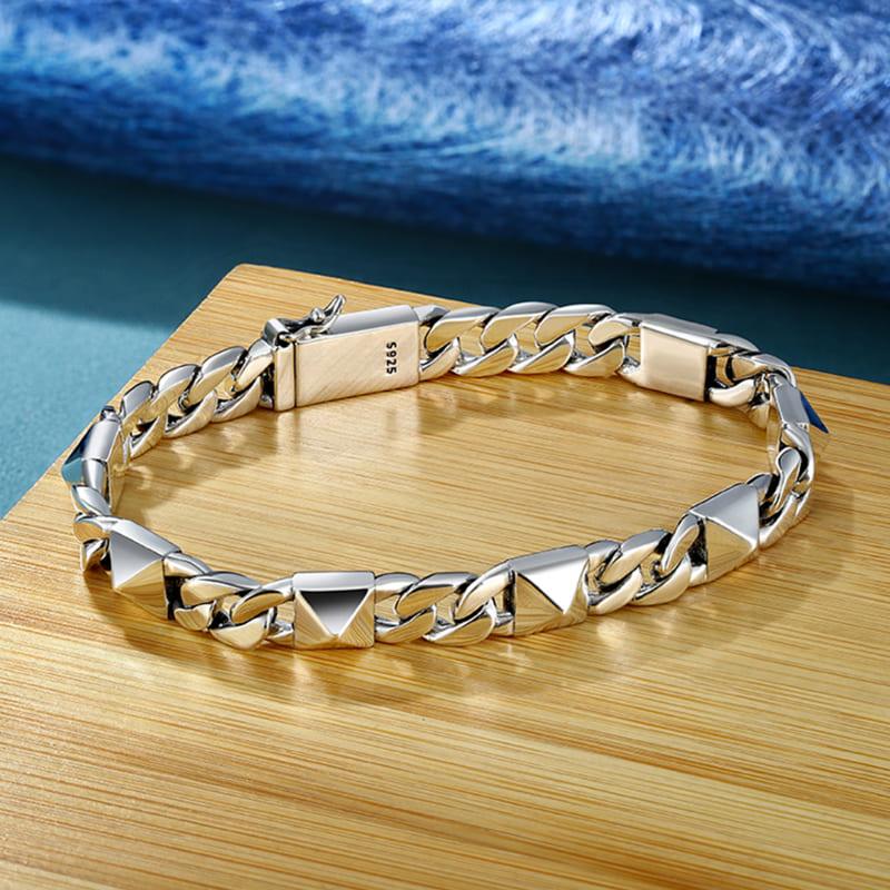 Pulseira de Prata Tibera MR 205 - MR SOUL
