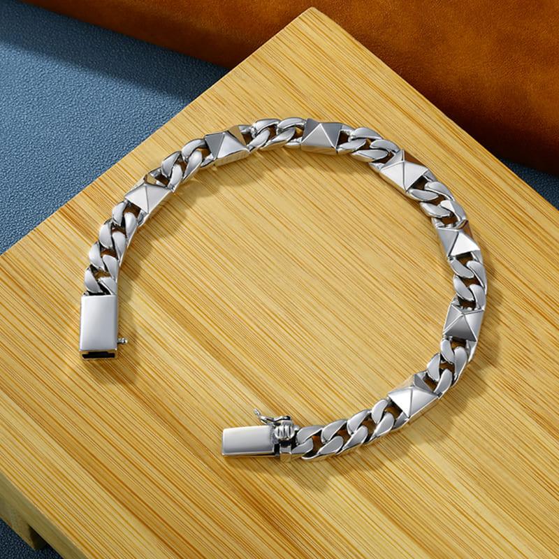 Pulseira de Prata Tibera MR 205 - MR SOUL
