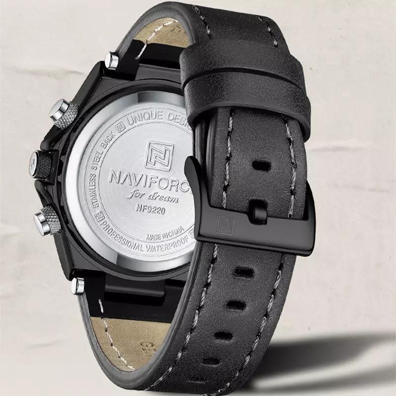 Relogio Masculino Pulseira de Couro Híbrido MR 38 - MR SOUL