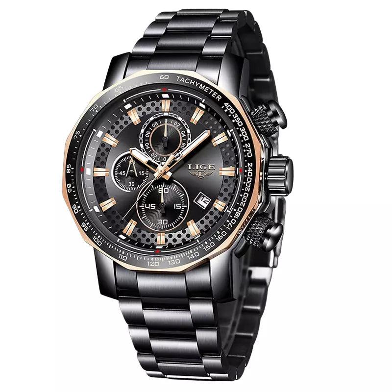 Relógio Masculino Quartzo Pulseira de Aço ZX MR 51 - MR SOUL